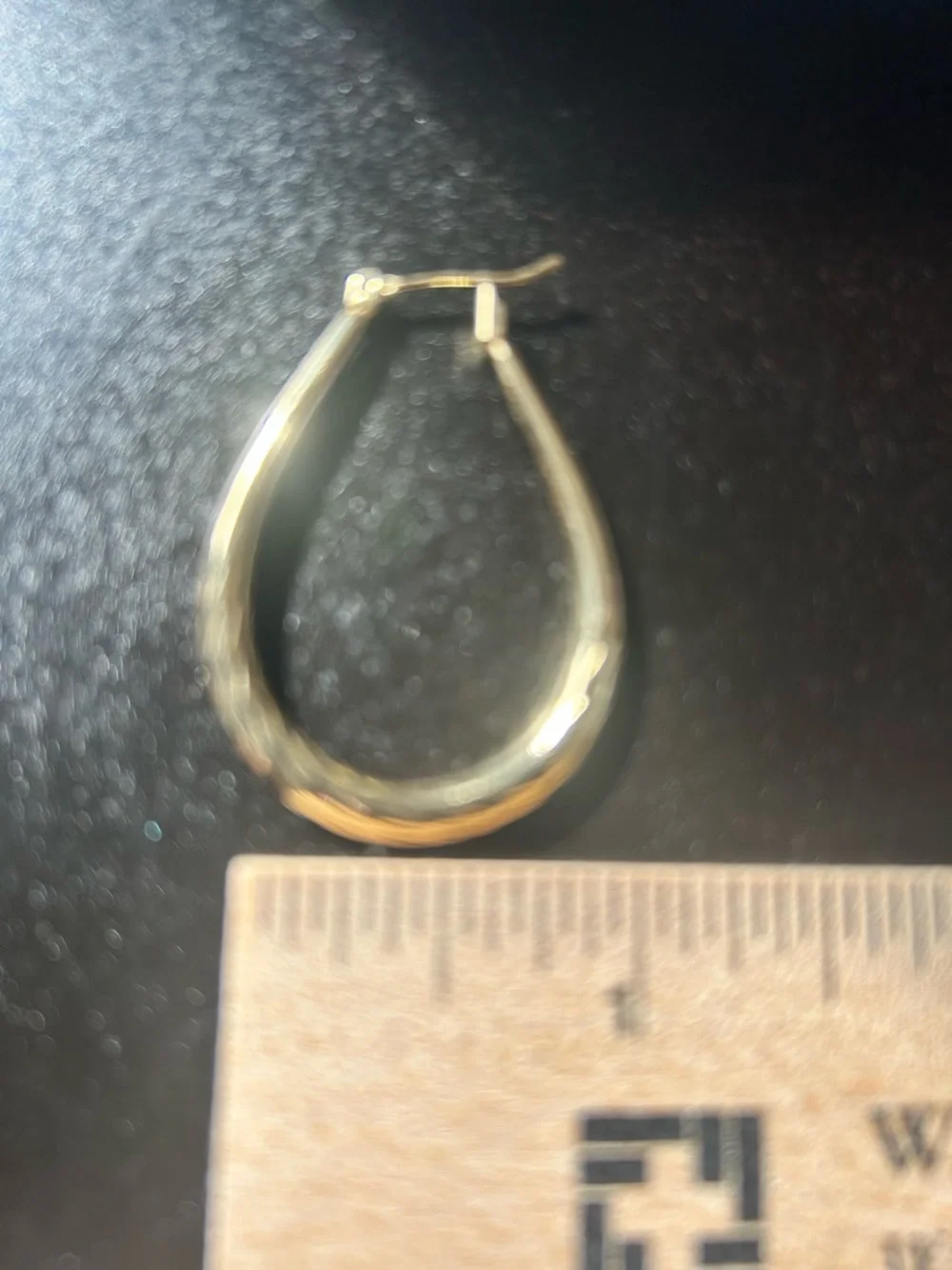 Gold Plated Twisted Hoop Earrings - Women Jewelry - Picture 6 of 6